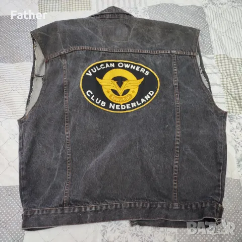 Оригинален мото елек на Vulcan riders Nederland, снимка 4 - Аксесоари и консумативи - 49707580