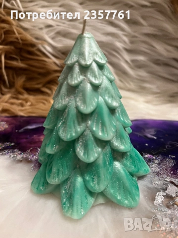 Коледни свещи