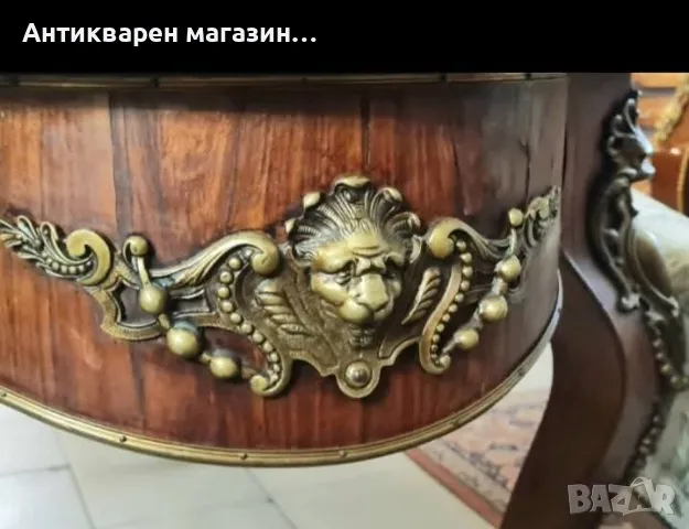 Антично бюро ,Франция , снимка 3 - Бюра - 50000046
