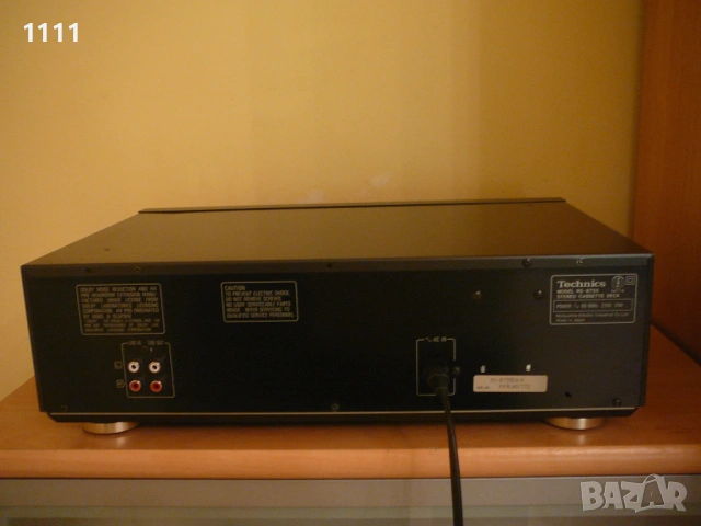TECHNICS RS-B755, снимка 6 - Ресийвъри, усилватели, смесителни пултове - 53710541