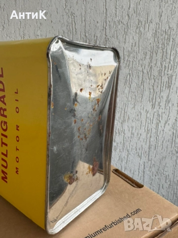 Стара Туба от Масло Shell X-100 Multigrade, снимка 7 - Антикварни и старинни предмети - 52983597