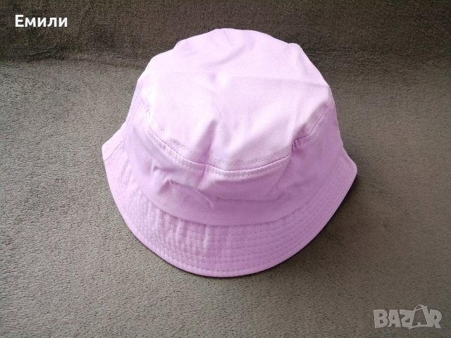 Изчистена дамска шапка тип идиотка в лилав цвят, снимка 4 - Шапки - 41737205