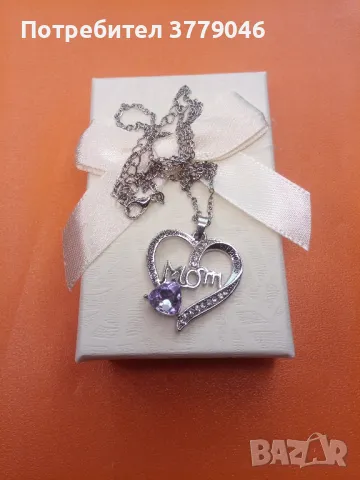 Колие с кристали , снимка 6 - Колиета, медальони, синджири - 49583830