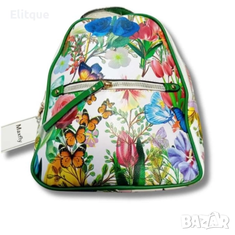 Интересна дамска чанта тип раница, снимка 3 - Раници - 52853998