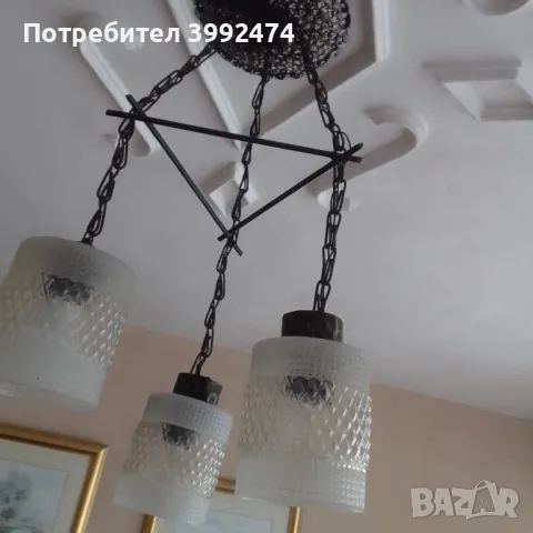 Метален полюлей -3-ка,от 70-те, снимка 4 - Антикварни и старинни предмети - 47304374
