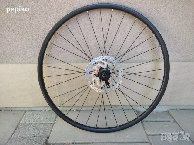 Продавам колела внос от Германия  алуминиева предна капла с диск SHIMANO SM-RT10-M 28 цола, снимка 3 - Части за велосипеди - 41808938
