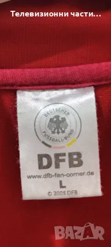 Футболно горнище с цип/анцуг на Германия/немски национален отбор , размер L , отлично състояние, снимка 4 - Спортни дрехи, екипи - 49606935