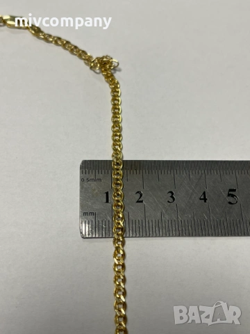 Златен синджир 4.98гр.56см.Ново!!!, снимка 2 - Колиета, медальони, синджири - 53371983
