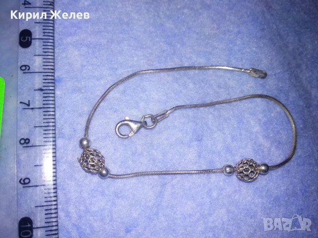 АРТИСТИЧНА СРЕБЪРНА АРТ ГРИВНА СРЕБРО 925 ДИЗАЙНЕРСКО МОДНО БИЖУ 36134, снимка 6 - Гривни - 39670987