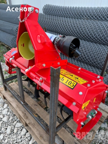 Италианска Фреза за малък трактор Del Morino Flash 105, снимка 2 - Селскостопанска техника - 52001949