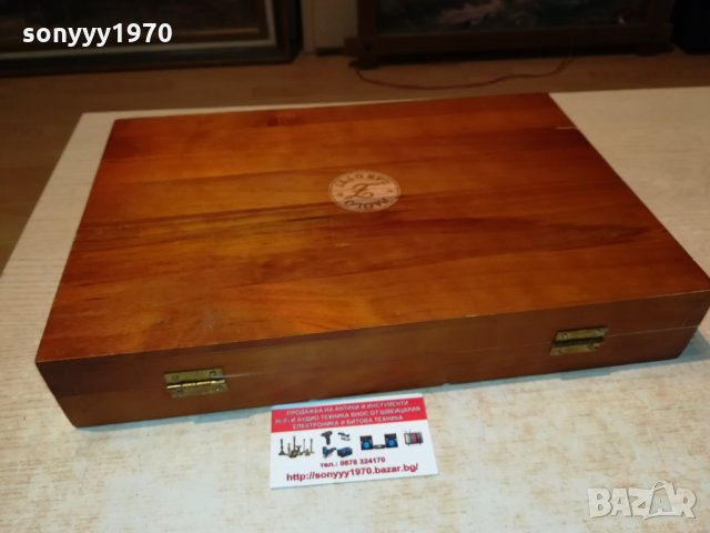 дървена кутия-внос швеция 0509211629, снимка 2 - Антикварни и старинни предмети - 34032639