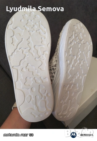 Адидас балерина/ кецове дантела / елегантни обувки на ток , снимка 8 - Кецове - 53828565