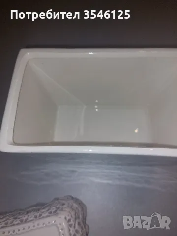 Порцеланов съд за съхранение (бисквитиера), снимка 6 - Колекции - 50173186