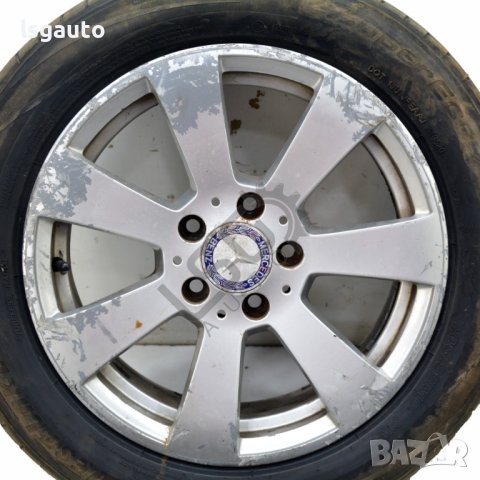Алуминиеви джанти 5x112 с гуми R16 Mercedes-Benz C-Class 204 (W/S/C) 2007-2014 ID:104319, снимка 4 - Части - 41316101