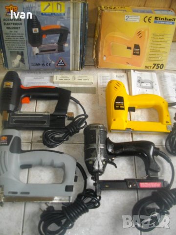 Ел.Такер-Duo-Fast PROFESSIONAL/Нов Einhell 10-16mm/Нов Top Craft 15-30mm/Като Нов Top Craft 15-32mm, снимка 2 - Други инструменти - 40515726