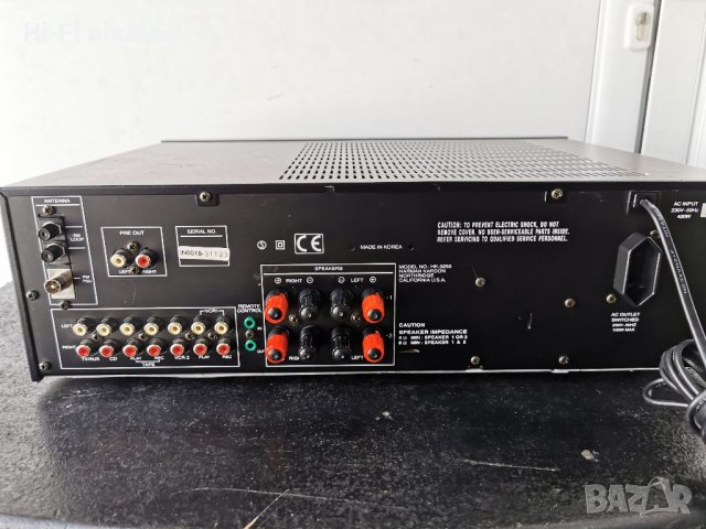 Стерео усилвател Ресийвър HARMAN KARDON HK 3250, снимка 5 - Ресийвъри, усилватели, смесителни пултове - 42097880