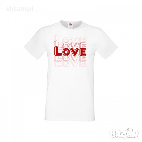 Мъжка тениска Свети Валентин LOVE LOVE LOVE 2, снимка 8 - Тениски - 35711921
