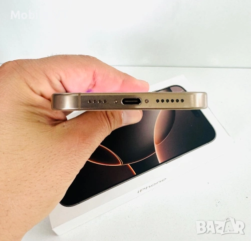 Като НОВ! iPhone 16 Pro Max 256GB Desert Titanium ГАРАНЦИЯ!, снимка 8 - Apple iPhone - 53399478