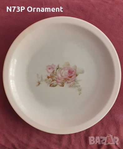 СТАРА ПОРЦЕЛАНОВА ЧИНИЯ. КОЛЕКЦИЯ. РОЗИ. , снимка 1