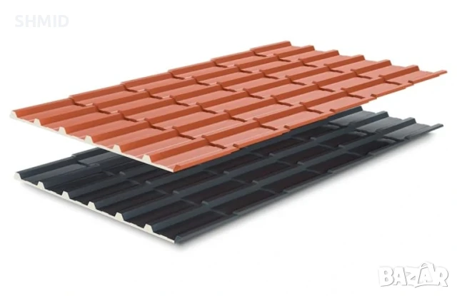 Покривен панел тип керемида