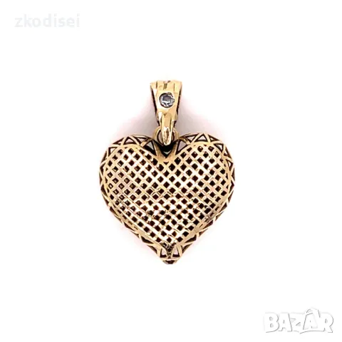 Златен медальон 1,11гр. 14кр. проба:585 модел:31967-1, снимка 1