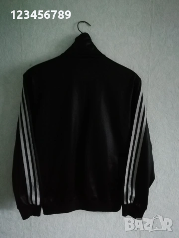 Adidas Chile 62 Originals Black/Silver Trefoil оригинално горнище мъжко размер S vintage , снимка 2 - Спортни дрехи, екипи - 53509594