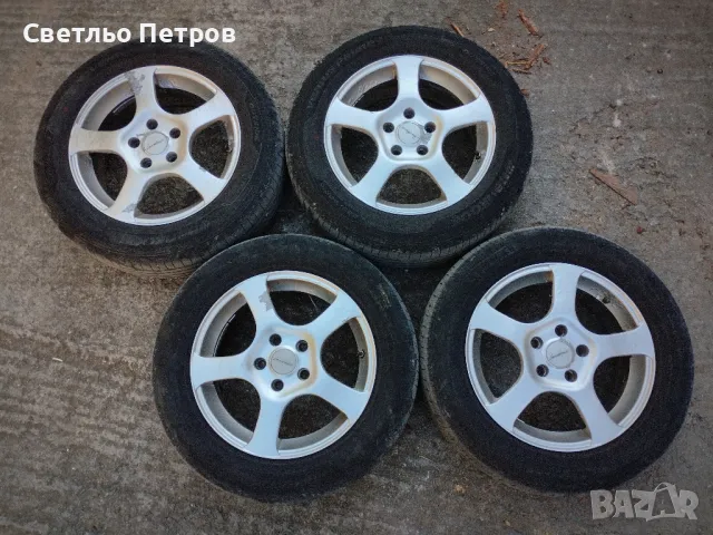 4 Броя Алуминиеви Джанти "Lardini" С Гуми към тях(205/60/16)