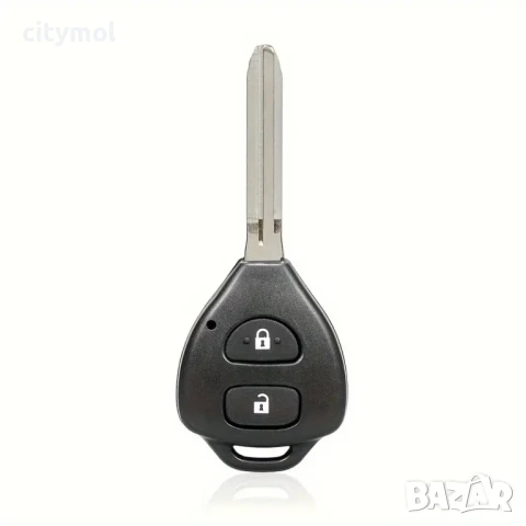 Кутийка за ключ 2 бутона за Toyota Corolla,Avensis, Yaris, RAV4 и др, ​с острие TOY 43