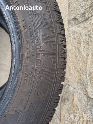 195 65 15 - 2 бр. зимни гуми Fulda Montero 3, снимка 7 - Гуми и джанти - 52329171