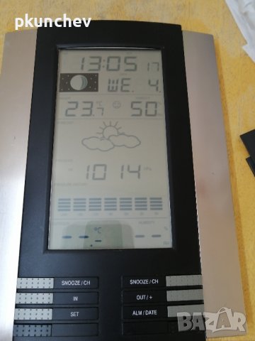 метеорологични станции с часовник, термометър и прогноза, снимка 3 - Друга електроника - 42457599