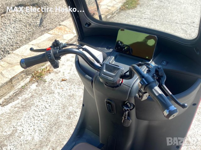 Електрическа триколка MaxMotors X3 1500W - RED, снимка 6 - Мотоциклети и мототехника - 42012673