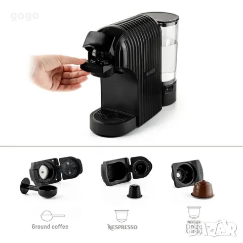 Еспресо машина 3в1 Muhler МСМ-601, снимка 5 - Кафемашини - 50246002