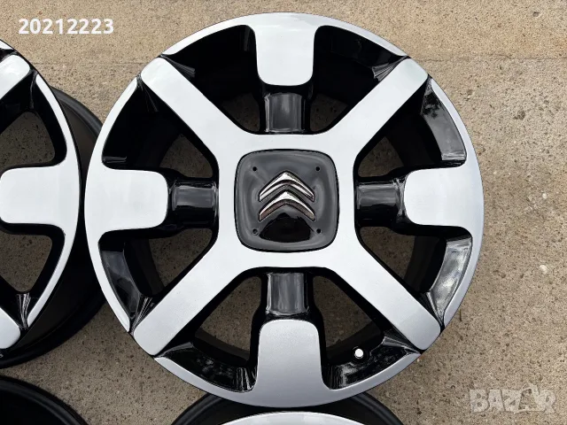 4 броя алуминиеви джанти за Сitroen C3,C3 Aircross,C4 Cactus 17, снимка 8 - Гуми и джанти - 56198834