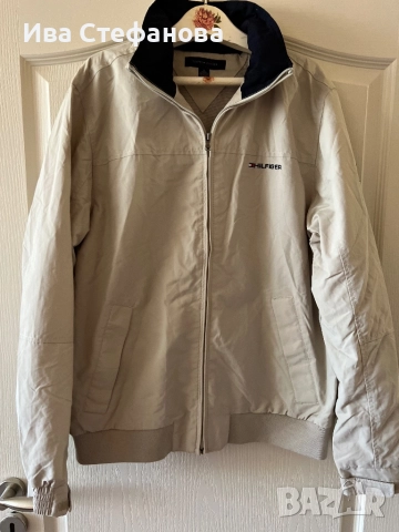 Ново бежово оригинално марково яке Tommy Hilfiger 