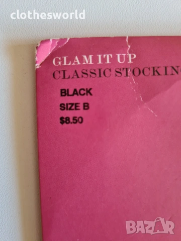 Чорапи за жартиери черен цвят, снимка 6 - Дамски чорапи - 53804086