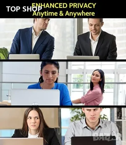 Нов Филтър за поверителност на екран лаптоп 13,3 инча Против отблясъци, снимка 6 - Захранвания и кутии - 49956948