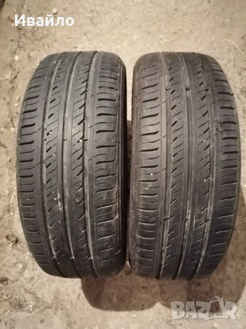 Продавам 2 броя летни гуми 205.55.16 на 1 сезон дот 2021 Goodyear 