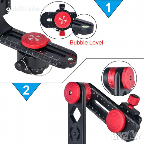 360 VR Панорамна глава Virtual Reality Tour, снимка 5 - Чанти, стативи, аксесоари - 36225620