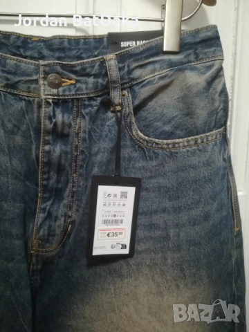 Унисекс Беги Дънки М#, снимка 6 - Дънки - 51601894