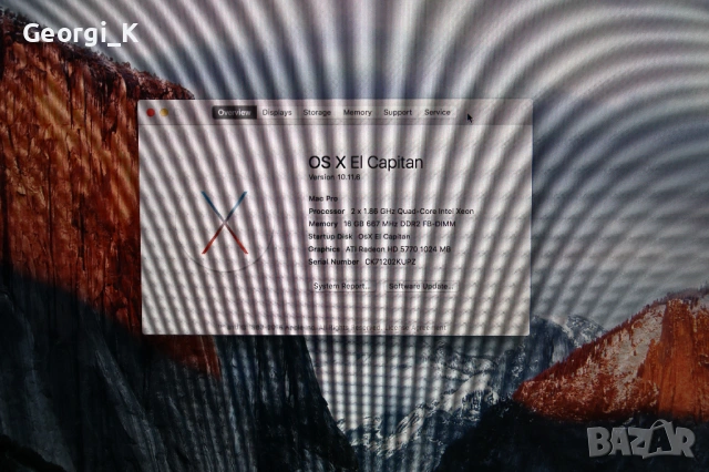 Apple Mac Pro A1186 emc 2113, снимка 6 - Работни компютри - 53300946