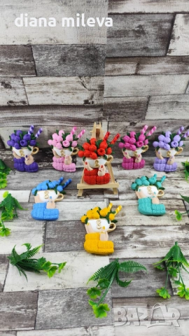 Гипсокерамични Осмици магнитчета!!