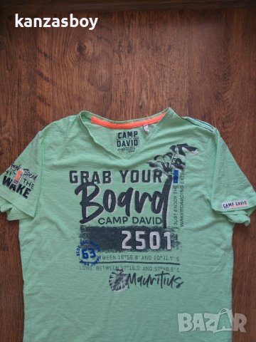 camp david - страхотна мъжка тениска, снимка 3 - Тениски - 41003859