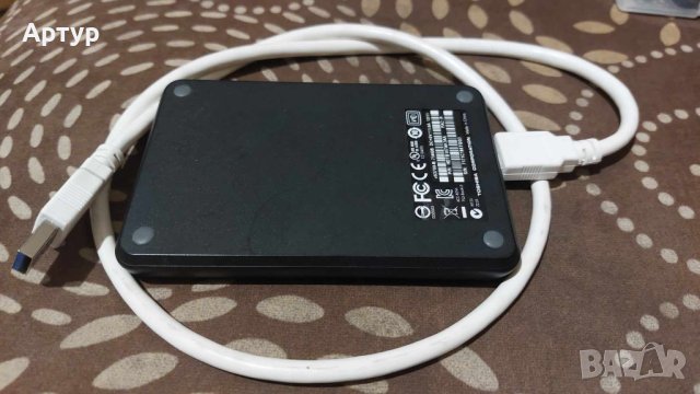 Външен хард диск 750GB Toshiba STOR.E BASICS, 2.5", USB 3.0, снимка 4 - Външни хард дискове - 44298513