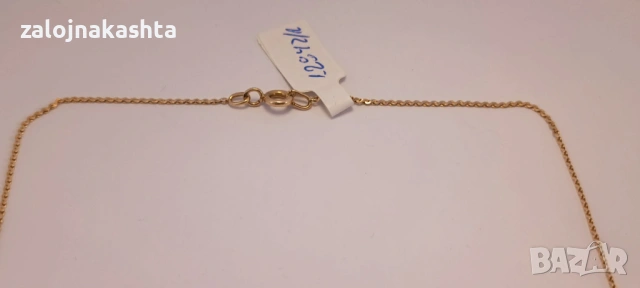 Руски-Златен синджир-2,76гр/14кр, снимка 4 - Колиета, медальони, синджири - 53826888