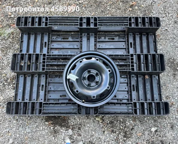 1бр.НОВА ДЖАНТА 14цола 5x100 за Vw Polo,Skoda Fabia,Rapid,Roomster,Seat Ibiza,Toledo