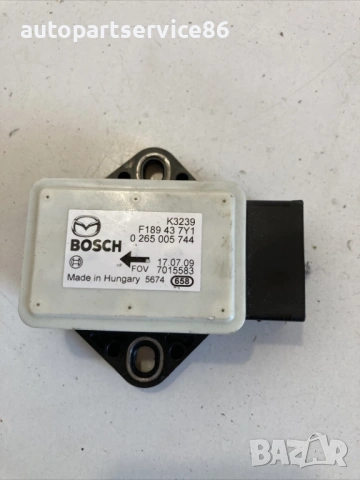 Сензор за скорост на отклонение за Mazda CX-7 2.2 MZR CD 173HP (2011) 0265005744