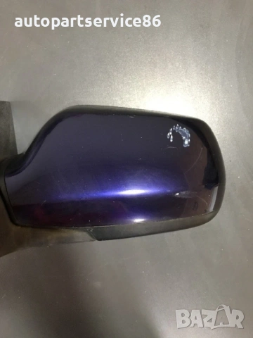 Предно ляво огледало на врата синьо за Mazda 6 2.0D (2002-2007) 012221, 012220, снимка 2 - Части - 53728808