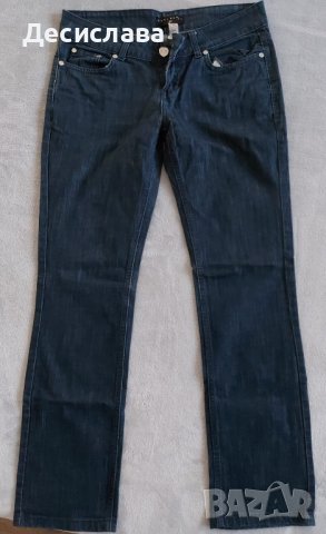 Дамски дънки с нормална талия и прав крачол Размер 40