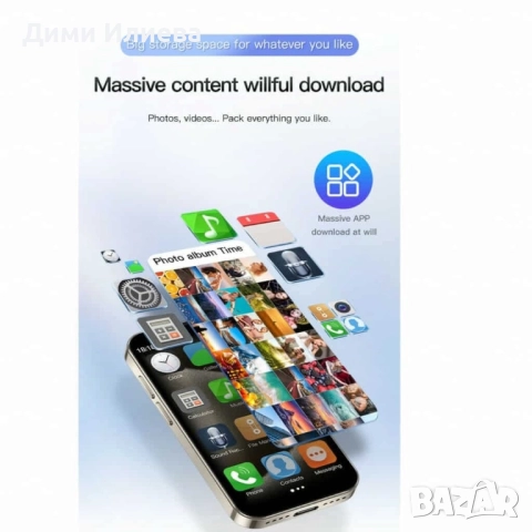 Мини смартфон , снимка 6 - Телефони с две сим карти - 52806913