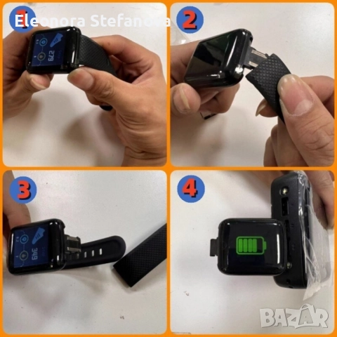 Водоустойчив смарт часовник - 116 Plus, снимка 16 - Смарт часовници - 48785607